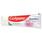 Colgate Whitening Toothpaste for Sensitive Teeth, Enamel Repair and Cavity Protection, Fresh Mint Gel, 6 Oz (Pack of 3)