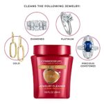 CONNOISSEURS Premium Edition Jewelry Cleaner, Value Size 9.6oz - Pick from Fine, Silver or Delicate Jewelry Cleaner