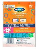 DenTek Kids Fun Flossers, Wild Fruit, 90 Count