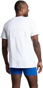 Fruit of the Loom Men's Eversoft Cotton Stay Tucked Crew T-Shirt