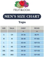 Fruit of the Loom Men's Eversoft Cotton Stay Tucked Crew T-Shirt