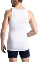 Fruit of the Loom Men's Sleeveless Tank A-Shirt, Tag Free & Moisture Wicking, Ribbed Stretch Fabric