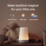 Hatch Rest Baby Sound Machine, Night Light | 2nd Gen | Sleep Trainer, Time-to-Rise Alarm Clock, White Noise Soother, Music & Stories for Nursery, Toddler & Kids Bedroom (Wi-Fi)