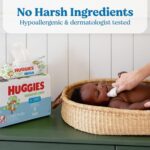 Huggies Natural Care Refreshing Baby Wipes, Hypoallergenic, Scented, 10 Flip-Top Packs (560 Wipes Total), Packaging May Vary