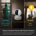 Kasa Indoor Pan/Tilt Smart Security Camera, 1080p HD Dog-Camera,2.4GHz with Night Vision,Motion Detection for Baby and Pet Monitor, Cloud & SD Card Storage, Works with Alexa&...