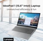 Lenovo IdeaPad 1 Student Laptop, 15.6" FHD Display, Intel Dual Core Processor, 12GB RAM, 512GB SSD + 128GB eMMC, 1 Year Office 365, Wi-Fi 6, Webcam, Bluetooth, SD Card Reader,...