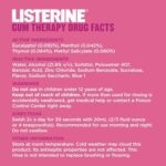 Listerine Gum Therapy Antiplaque & Anti-Gingivitis Mouthwash, Oral Rinse to Help Reverse Signs of Early Gingivitis Like Bleeding Gums, ADA Accepted, Glacier Mint, 1 L