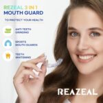 Mouth Guard for Grinding Teeth at Night: Moldable Dental Guard for Sleeping - Nighttime Protection for Teeth 4 Pack/One Size