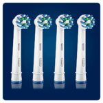 Oral B Cross Action Electric Toothbrush Replacement Brush Heads Refill, 4Count