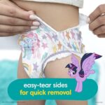 Pampers Easy Ups Girls & Boys Potty Training Pants - Size 3T-4T, One Month Supply (124 Count), My Little Pony Training Underwear (Packaging May Vary)