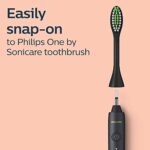 Philips One by Sonicare, 2 Brush Heads, Shadow Black, BH1022/06