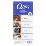 Q-tips Cotton Swabs For Hygiene and Beauty Care Original Cotton Swab Made With 100% Cotton 625 Count