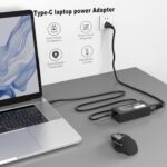 Replacement for Dell Laptop Charger,65W USB C Laptop Charger Compatible with Dell HP Lenovo Asus Acer Samsung Google Chromebook Type C Power Cord