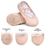 Stelle Ballet Shoes for Girls Toddler Ballet Slippers Soft Leather Boys Dance Shoes for Toddler/Little Kid/Big Kid