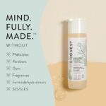 The Honest Company 2-in-1 Cleansing Shampoo + Body Wash | Gentle for Baby | Naturally Derived, Tear-free, Hypoallergenic | Fragrance Free Sensitive, 10 fl oz