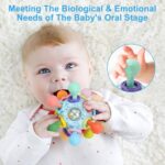 TOHIBEE Baby Montessori Sensory Toys for 0-6 6-12 Months, Food Grade Teething Toys for Babies 0 3 6 9 12 18 Months, Newborn Infant Learning Developmental Toys Gifts for 1 2 Year...