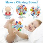 TOHIBEE Baby Montessori Sensory Toys for 0-6 6-12 Months, Food Grade Teething Toys for Babies 0 3 6 9 12 18 Months, Newborn Infant Learning Developmental Toys Gifts for 1 2 Year...