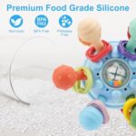 TOHIBEE Baby Montessori Sensory Toys for 0-6 6-12 Months, Food Grade Teething Toys for Babies 0 3 6 9 12 18 Months, Newborn Infant Learning Developmental Toys Gifts for 1 2 Year...