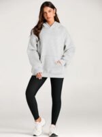 Trendy Queen Womens Oversized Hoodies Fleece Sweatshirts Long Sleeve Sweaters Pullover Fall Outfits