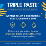 Triple Paste Diaper Rash Cream for Baby - 16 Oz Tub - Zinc Oxide Ointment Treats, Soothes and Prevents Diaper Rash - Pediatrician-Recommended Hypoallergenic Formula with...