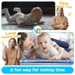 Tummy Time Water Mat丨Inflatable Tummy Time Water Play Mat for Babies, Infants and Toddlers 3 to 12 Months Promote Development Toys Baby Gifts